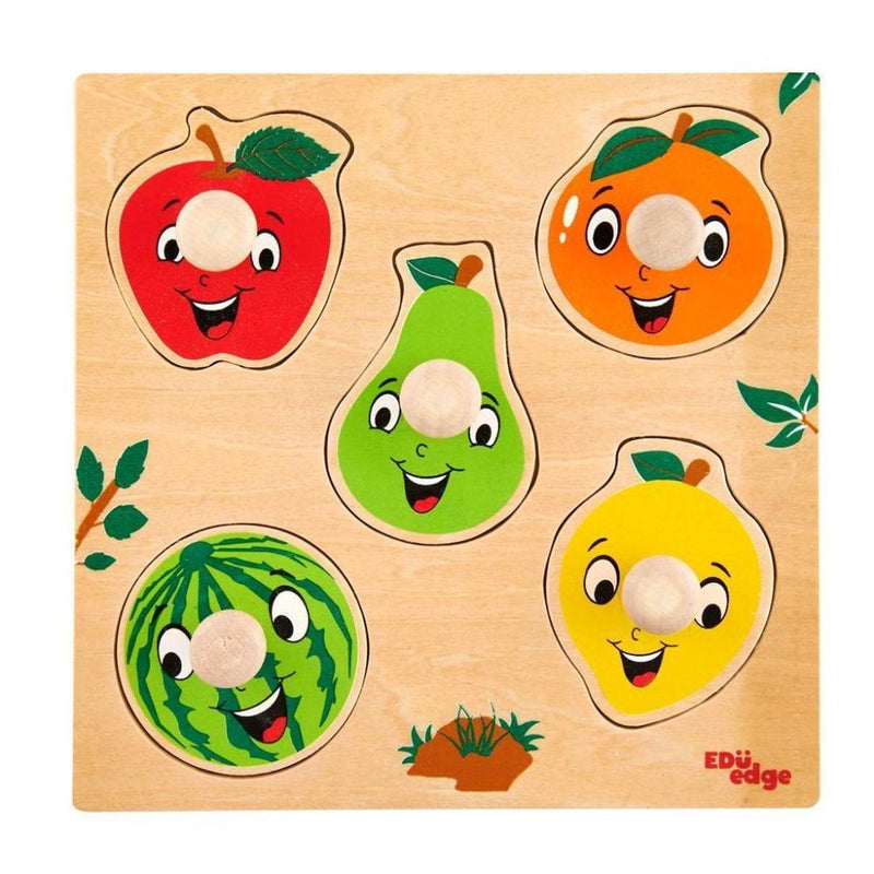 Eduedge Fruits Knob Puzzle