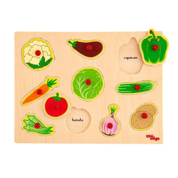 Eduedge Vegetables Puzzle-Puzzles-EduEdge-Toycra