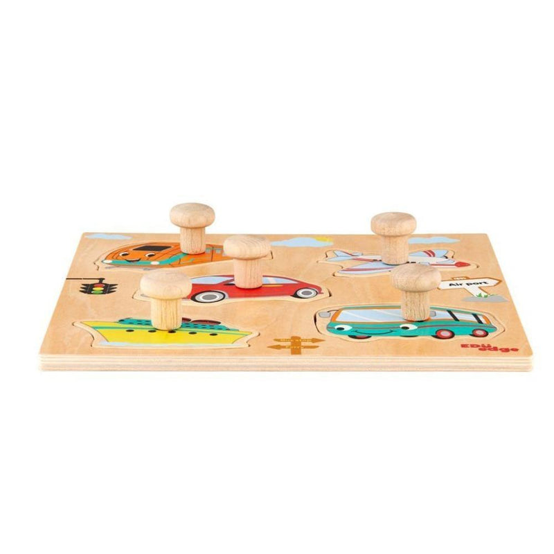 Eduedge Vehicles Knob Puzzle