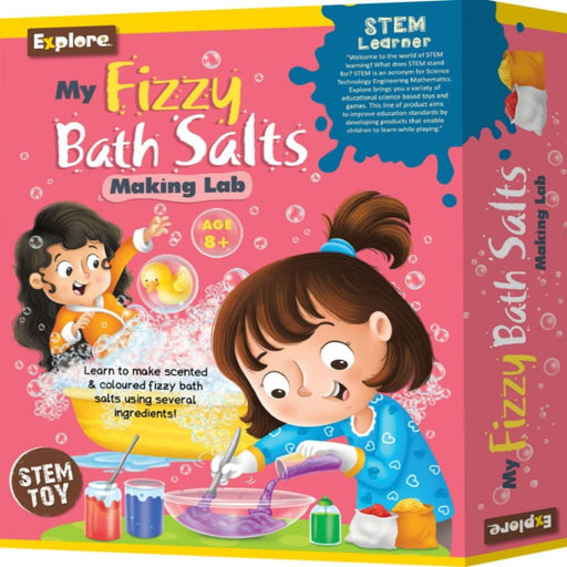 Eksploe My Fizzy Bath Salts Making Lab-STEM toys-Eksploe-Toycra