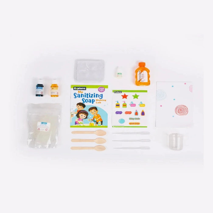 Explore My Sanitizing Soap Making Lab-STEM toys-Explore-Toycra