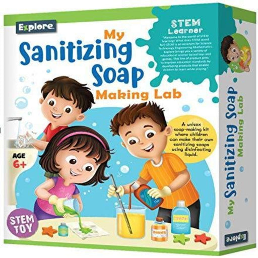 Explore My Sanitizing Soap Making Lab-STEM toys-Explore-Toycra