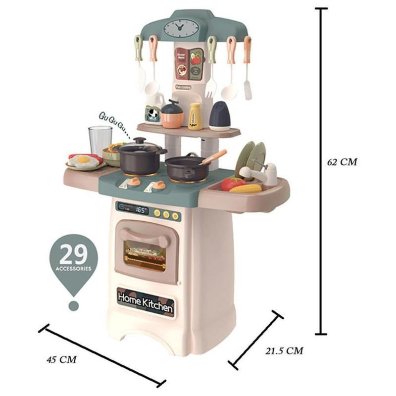 Fashion Kitchen 29 Pcs Play Set ( TM-889-195)