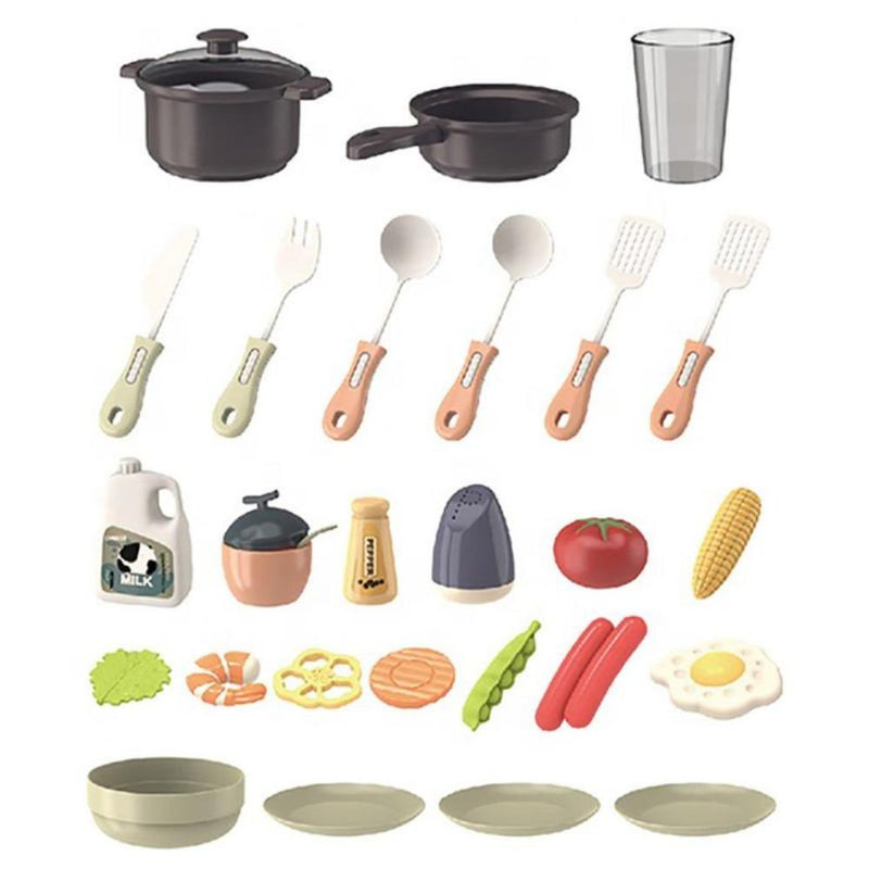 Fashion Kitchen 29 Pcs Play Set ( TM-889-195)