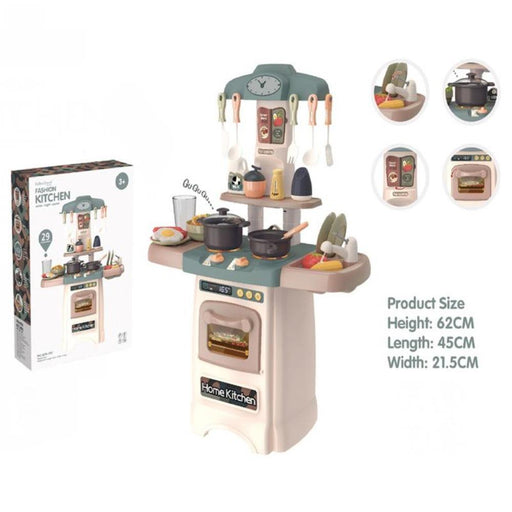 Fashion Kitchen 29 Pcs Play Set ( TM-889-195)-Pretend Play-Toycra-Toycra