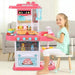 Fashion Kitchen Play Set (TM-889-166) - 38Pcs-Pretend Play-Toycra-Toycra