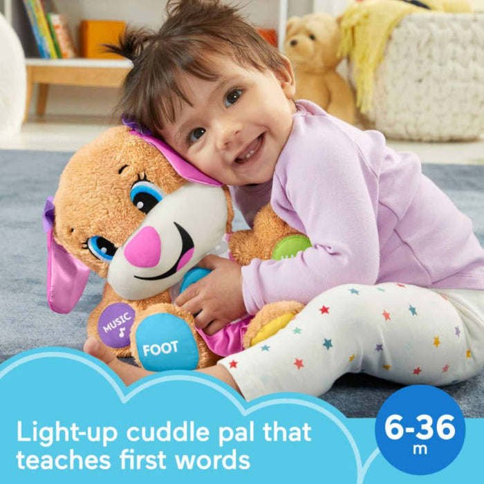 Fisher-Price Laugh Learn Smart Stages Plush Sis Baby Toy — Toycra