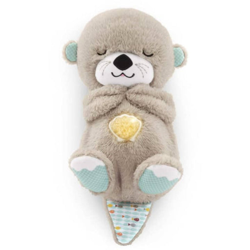 Fisher-Price Soothe 'N Snuggle Otter With Rhythmic Breathing Motions-Infant Toys-Fisher-Price-Toycra