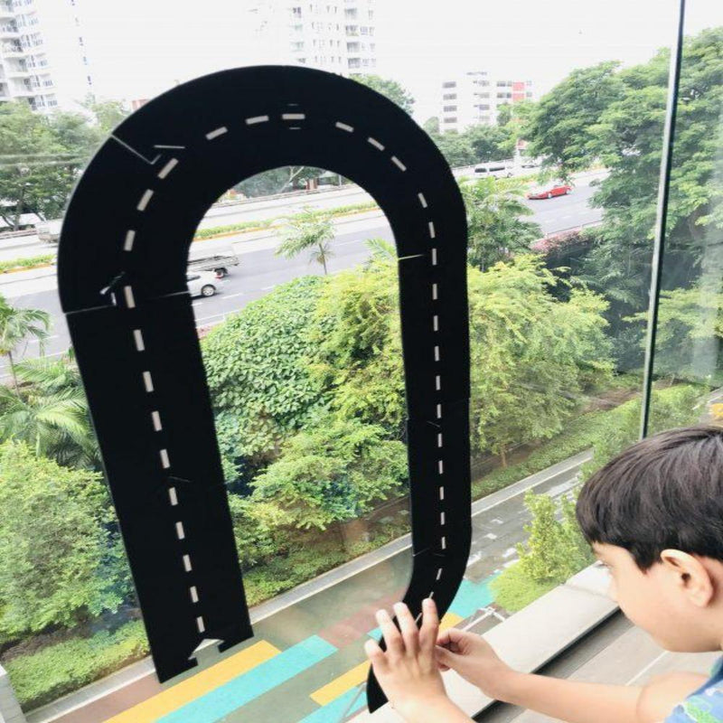 Flexible Road Track- Deluxe Set (24 Pcs)