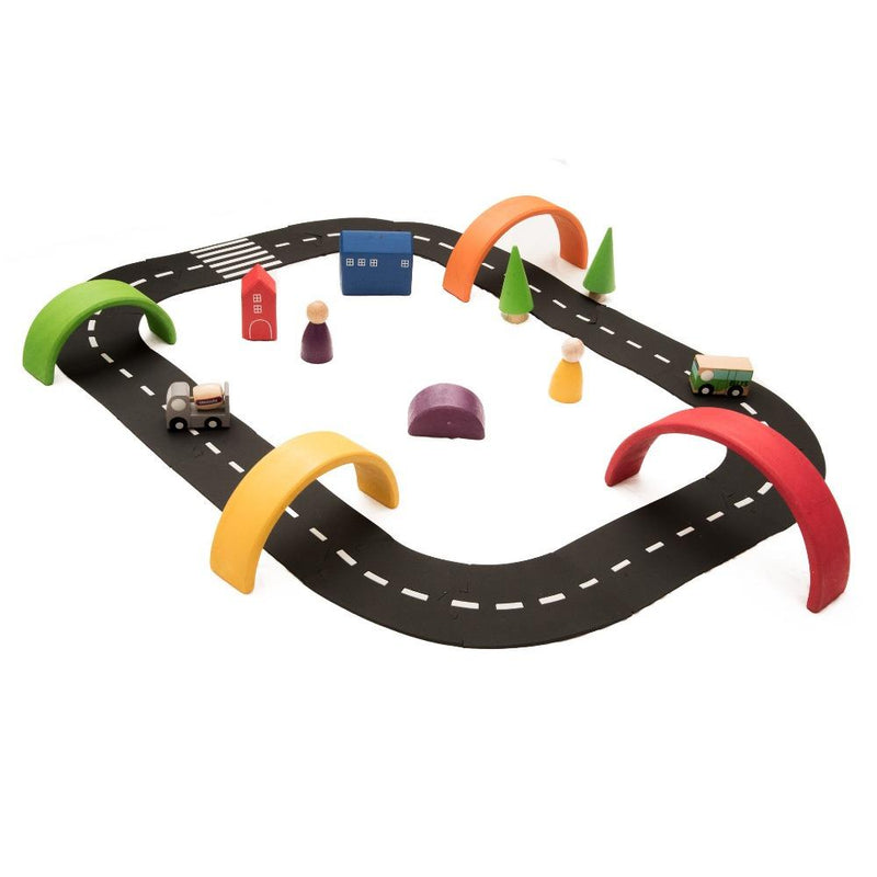 Flexible Road Track- Starter Set(14 Pcs)