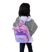 Flippi Mermaid Sequin Double-Layer Bags Purple