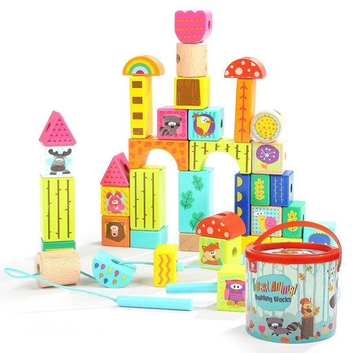 Forest Animal Building Blocks-Construction-Top Bright-Toycra