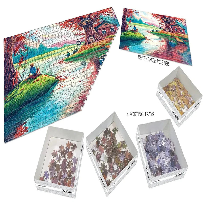 Frank Puzzle By The Lake -1000 pieces