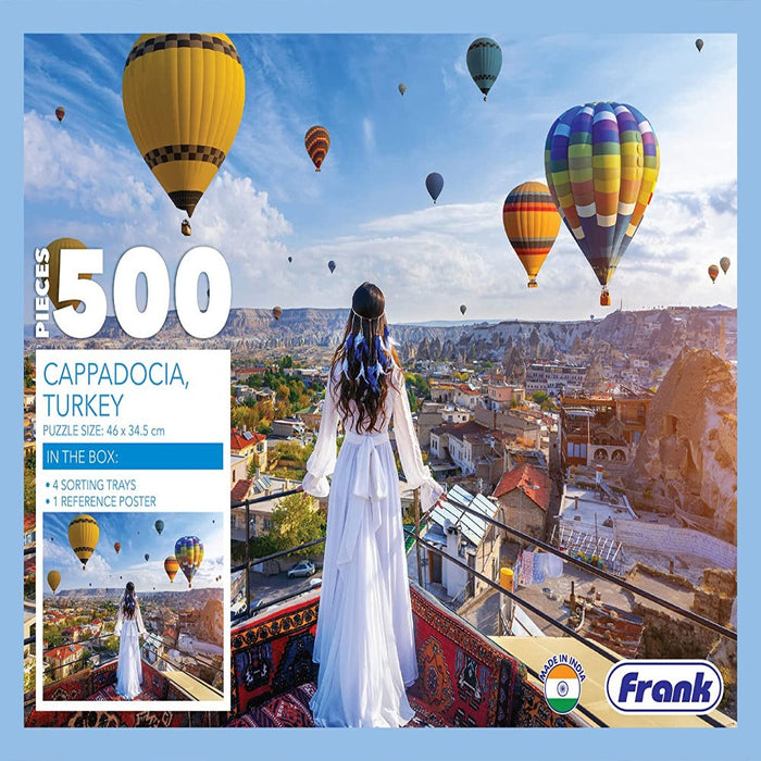 Frank Puzzle Cappadocia in Turkey - 500 pieces-Puzzles-Frank-Toycra