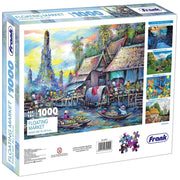 Frank Puzzle Floating Market in Thailand -1000 pieces