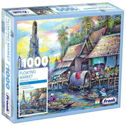 Frank Puzzle Floating Market in Thailand -1000 pieces