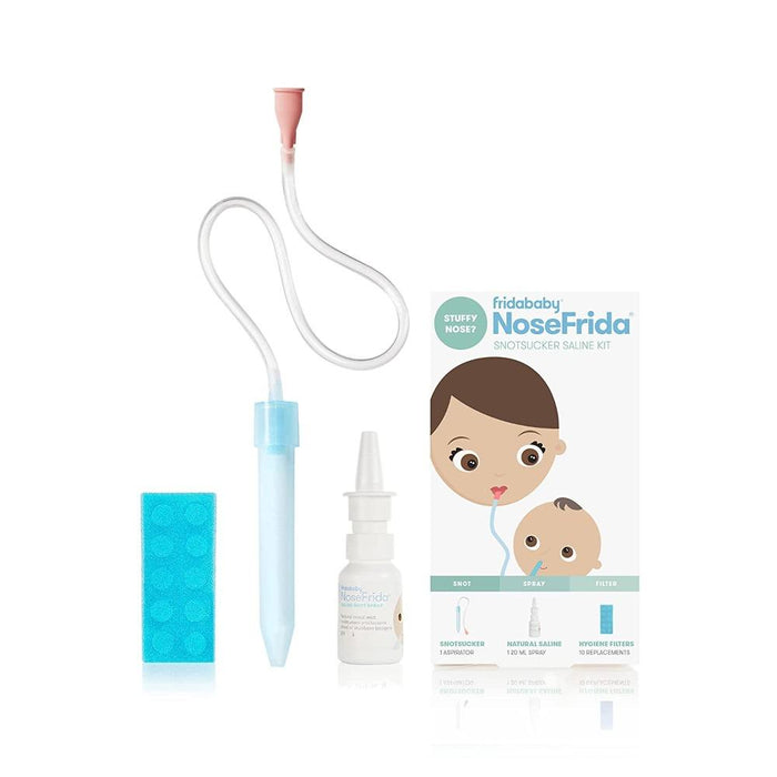 FridaBaby Nosefrida The Snotsucker Saline Kit-Bottle & Breast Feeding-FridaBaby-Toycra