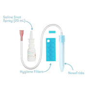 FridaBaby Nosefrida The Snotsucker Saline Kit