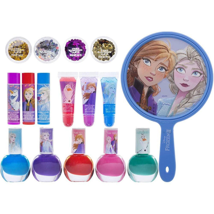 Frozen II - Cosmetic Set W/Mirror-Arts & Crafts-Frozen-Toycra