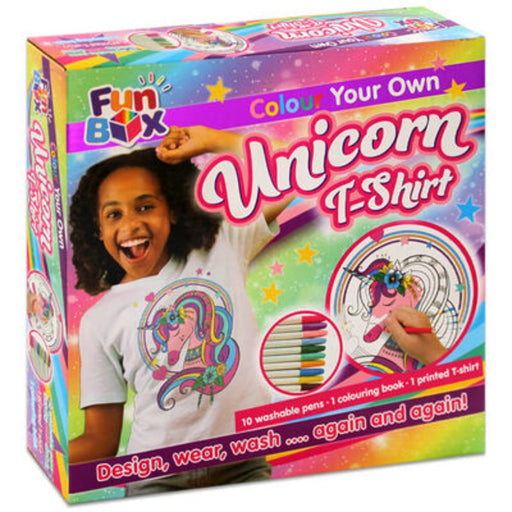 Fun Box Colour Your Own T-Shirt-Arts & Crafts-Bookoli-Toycra
