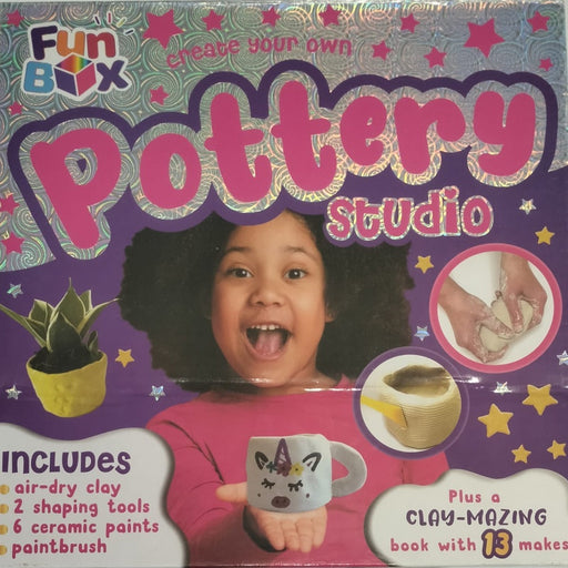 Fun Box Create Your Own Pottery Studio-Arts & Crafts-Bookoli-Toycra