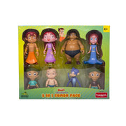 Funskool Chhota Bheem 8 IN 1 Combo Pack-Action & Toy Figures-Funskool-Toycra