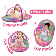 Funskool Giggles 3 in 1 Deluxe Playgym Pink