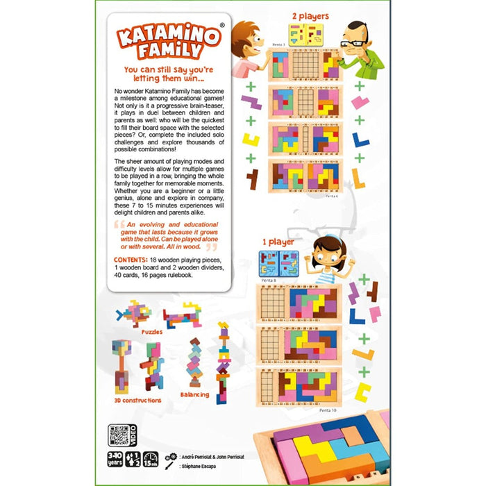 Jeu de brique et bloc Gigamic Katamino Tower - Jeu de brique et bloc Jeu de brique et bloc Gigamic Katamino Tower - Jeu de brique et bloc