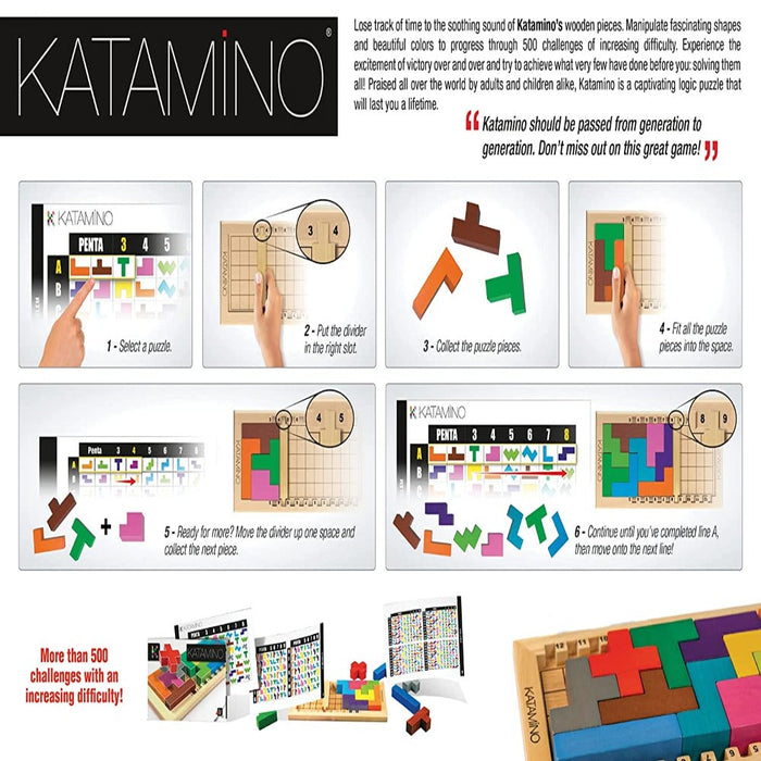 Gigamic Katamino Game-Family Games-GiGaMic-Toycra