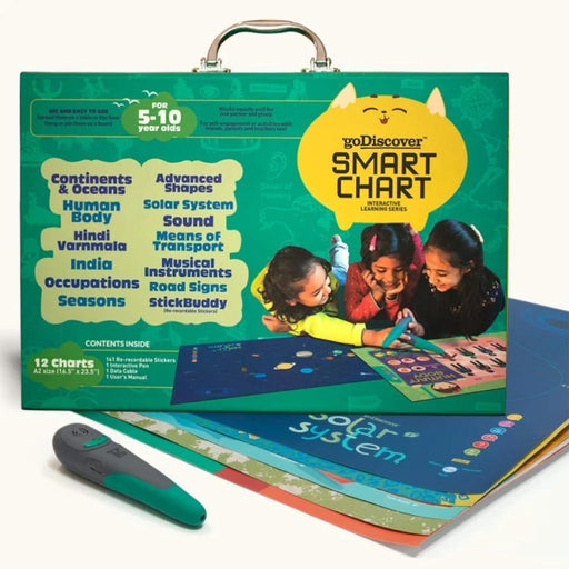 GoDiscover Smart Charts Interactive Learning Series-Learning & Education-GoDiscover-Toycra