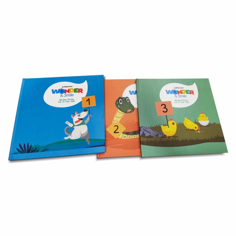 GoDiscover Wonder & Smile Interactive Story Books 21 stories with sound effects & narration