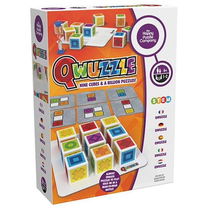 Happy Puzzle Qwuzzle-Family Games-The Happy Puzzle Company-Toycra
