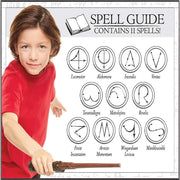 Harry Potter, Albus Dumbledore's Wizard Training Wand - 11 SPELLS To Cast! Official Toy Wand with Lights & Sounds