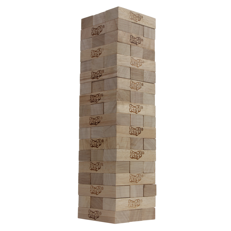 Hasbro Gaming Classic Jenga Game, Hardwood Block Stacking Tower Game