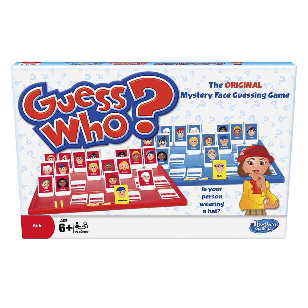 Guess Who? Grab and Go Game, Original Guessing Game for Ages 6 and up, 2  Player Travel Game - Hasbro Games