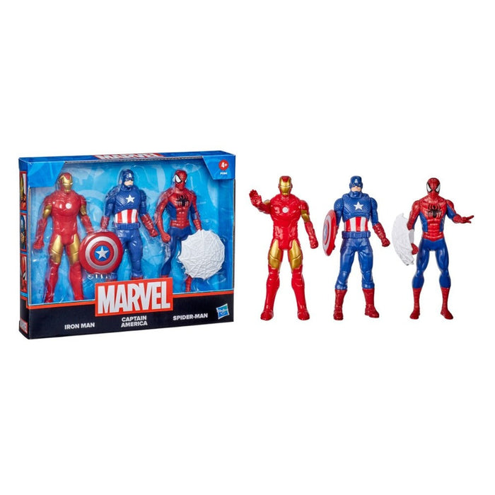 Hasbro Marvel 6 Inch Basic Action Figure Toy-3Pack-Action & Toy Figures-Marvel-Toycra