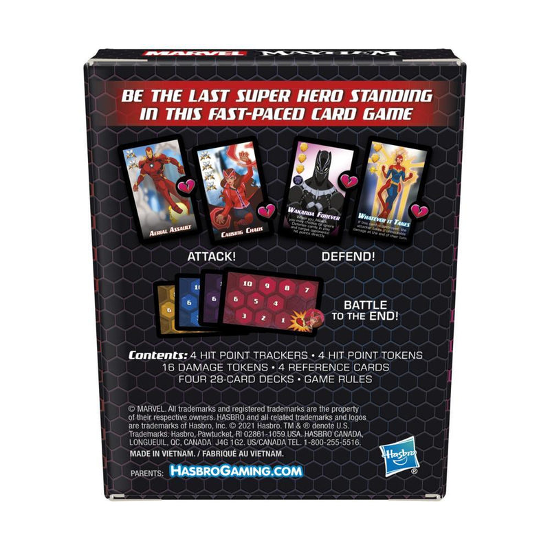 Hasbro Marvel Mayhem Card Game