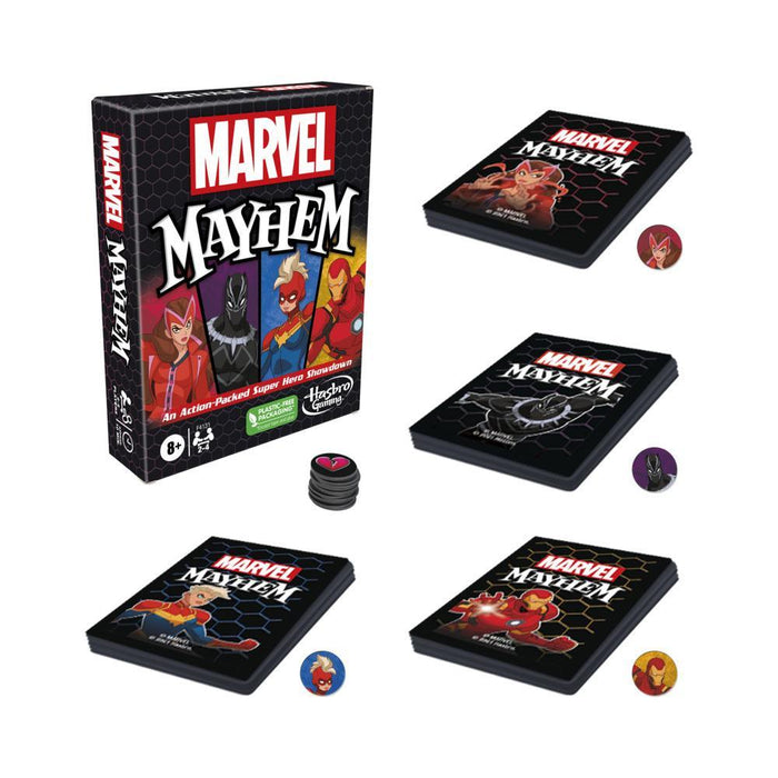 Hasbro Marvel Mayhem Card Game-Family Games-Hasbro-Toycra