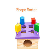 Hilife 3-In-1 Funky Shapes Educational Hammering Bench