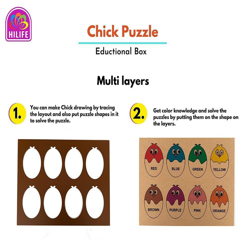 Hilife Chick Matching Puzzle