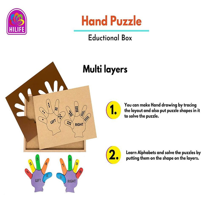 Hilife Counting Double Hand Puzzle-Puzzles-Hilife-Toycra