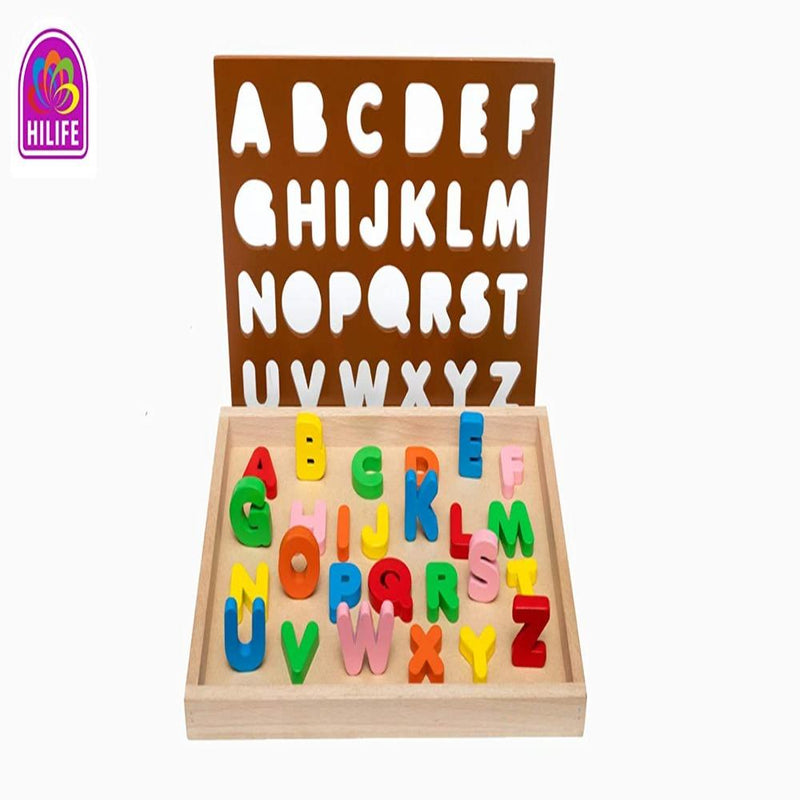 Hilife English Alphabet Puzzle 3-Layers Uppercase
