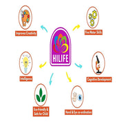 Hilife English Alphabet Puzzle 3-Layers Uppercase