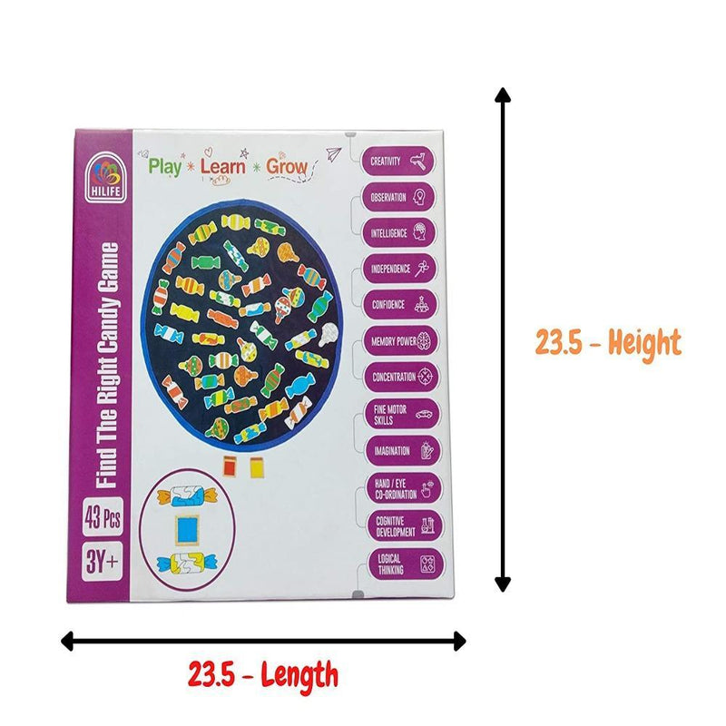 Hilife Find The Right Candy Game