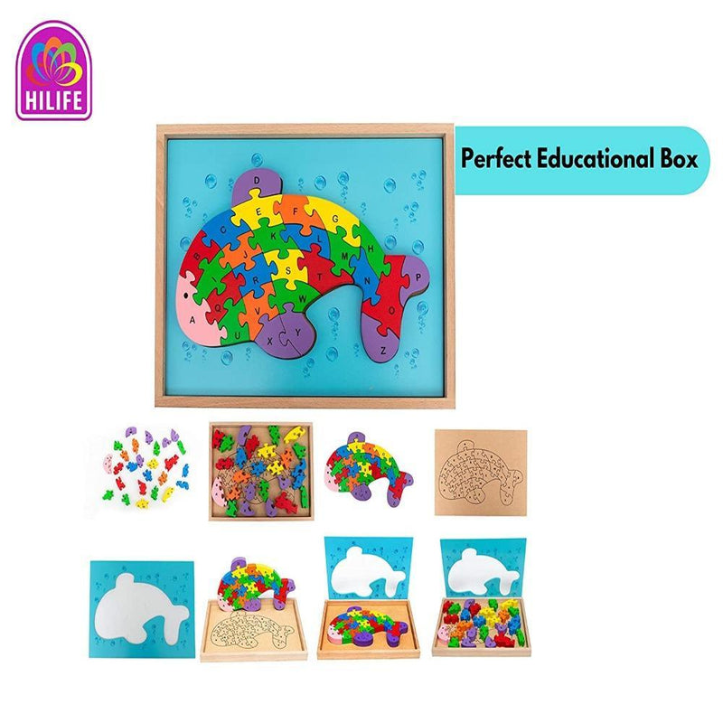 Hilife Fish Alphabet Puzzle
