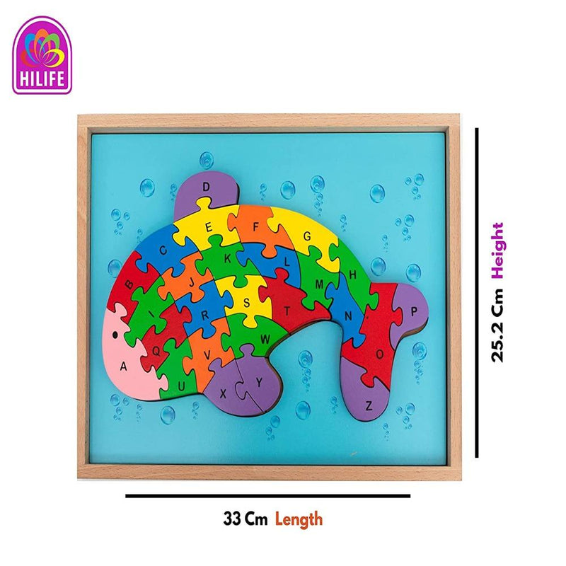 Hilife Fish Alphabet Puzzle