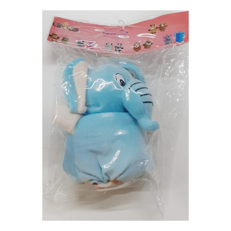 Hilife Flip O Plushes Elephant/ Mouse 20 Cm