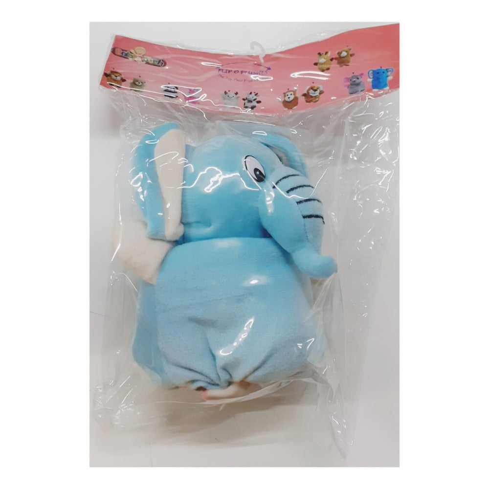 Hilife Flip O Plushes Elephant/ Mouse 20 Cm