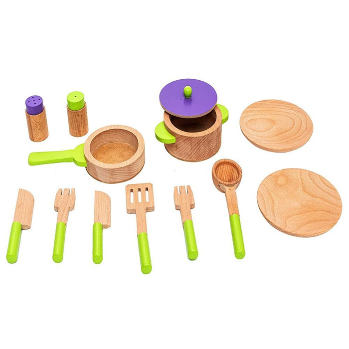 Hilife Jr Master Chef's Gourmet Kitchen Set-Pretend Play-Hilife-Toycra