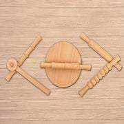 Hilife Kids' Clay-Time Rolling Pin & Board